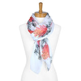 Australiana Gifts Co - White Grevillea Scarf - 1