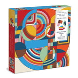 Galison - 500 Piece Jigsaw Puzzle - Frank Lloyd Wright Hoffman House Rug